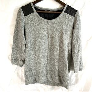 Express | Women | 3/4 Length Sweater | Gray | S